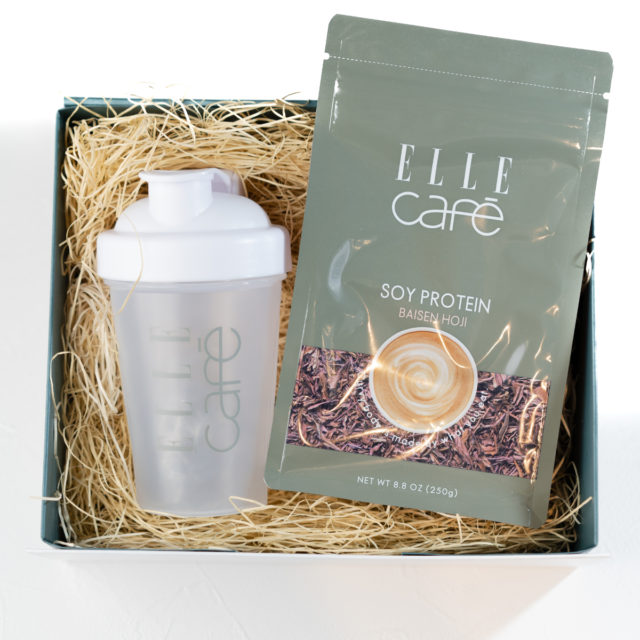 ELLE café SOY PROTEIN 250g/焙煎ほうじ ギフトボックス